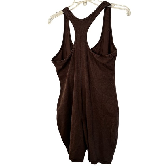 SKIMS OUTDOOR BASICS
MID THIGH BODYSUIT COCOA 3X - Picture 8 of 9